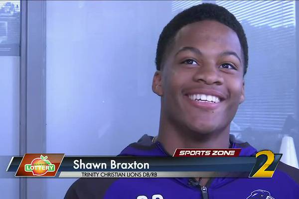 Trinity Christian's Shawn Braxton: Georgia Lottery Scholar Athlete