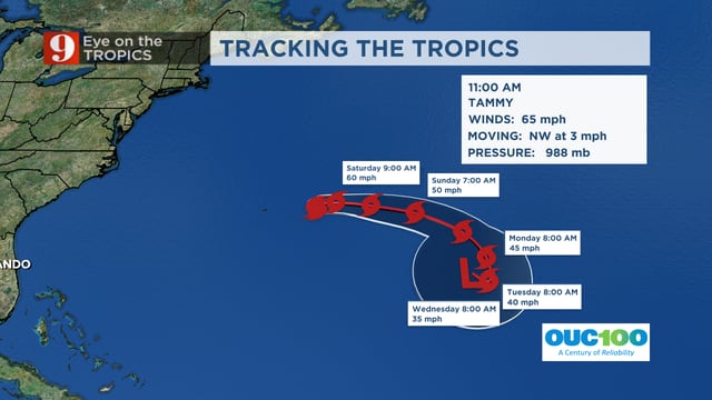 Tropical Storm Tammy: What to know about the Caribbean storm system : NPR