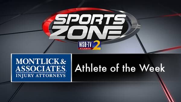 Who should be named the Montlick & Associates Female Athlete of the Year?