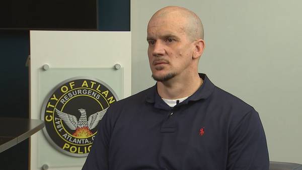 Atlanta officer speaks about recovery after nearly being killed by suspected drunk driver
