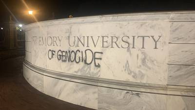 Emory Police issued warnings to several students amid vandalism on campus on Saturday