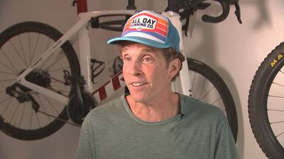 Hawks partial owner biking across the country for charity