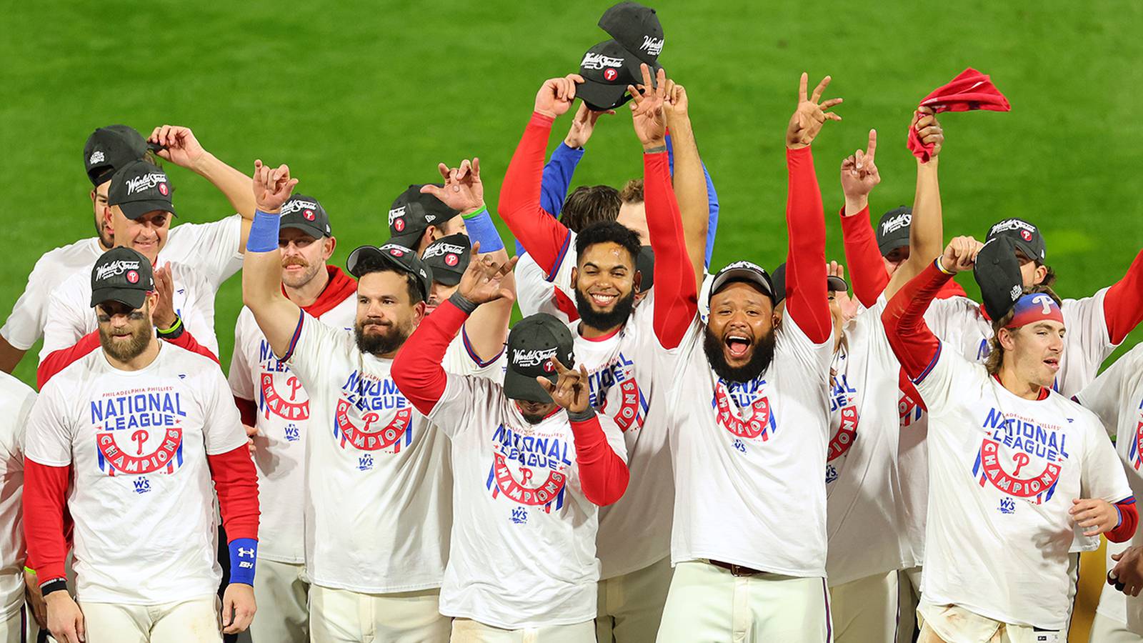 Photos Philadelphia Phillies win NLCS, earn 1st World Series berth