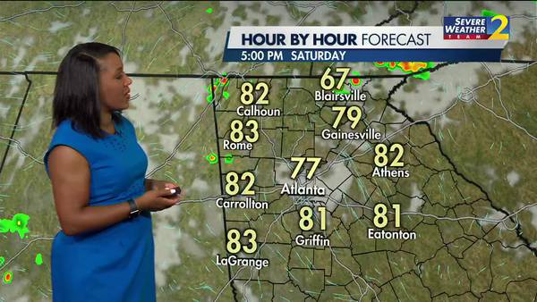 Lots of sunshine and warmer temperatures for Saturday