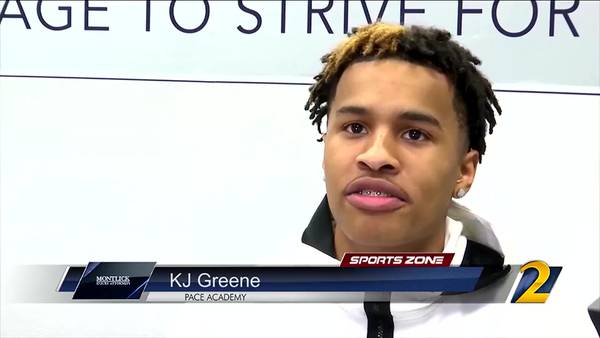 Pace Academy's KJ Greene: Montlick Injury Attorneys Athlete of the Week