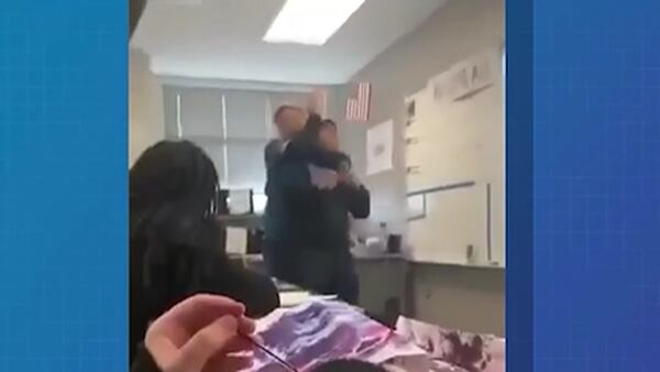 ‘Told him I couldn’t breathe’: Video shows north Ga. teacher put student in chokehold, family says