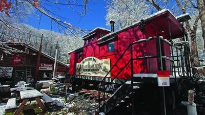 Stay in fully restored 1929 caboose in north Georgia mountains