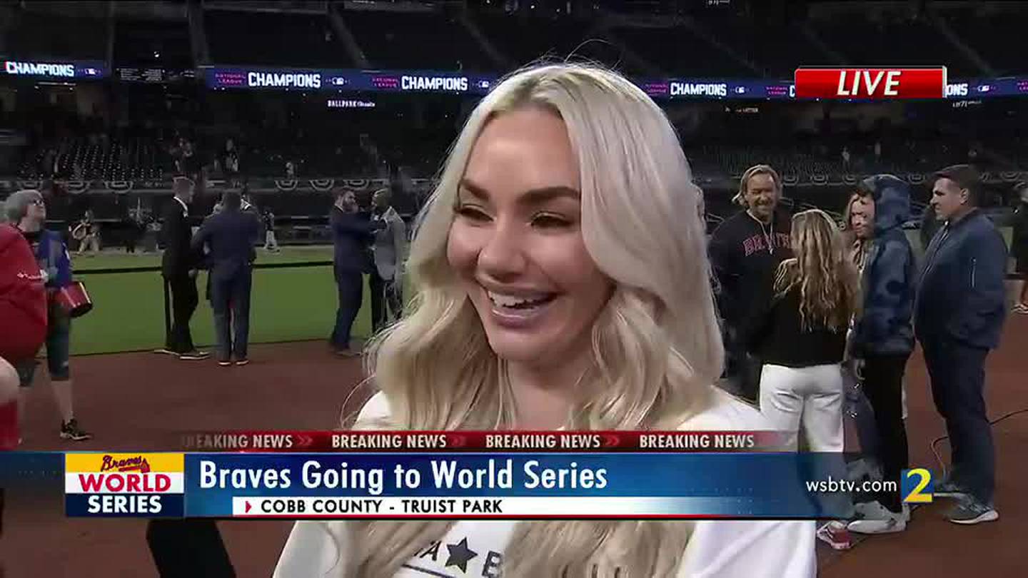 Chelsea Freeman says she can't put into words how proud she is of Freddie  Freeman – WSB-TV Channel 2 - Atlanta