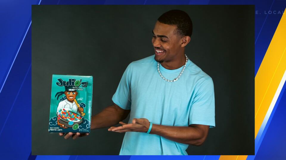 Julio Rodriguez has his own cereal now, Mariners