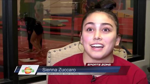North Oconee, Georgia Elite Gymnastics' Sienna Zuccaro: Georgia Lottery Scholar Athlete