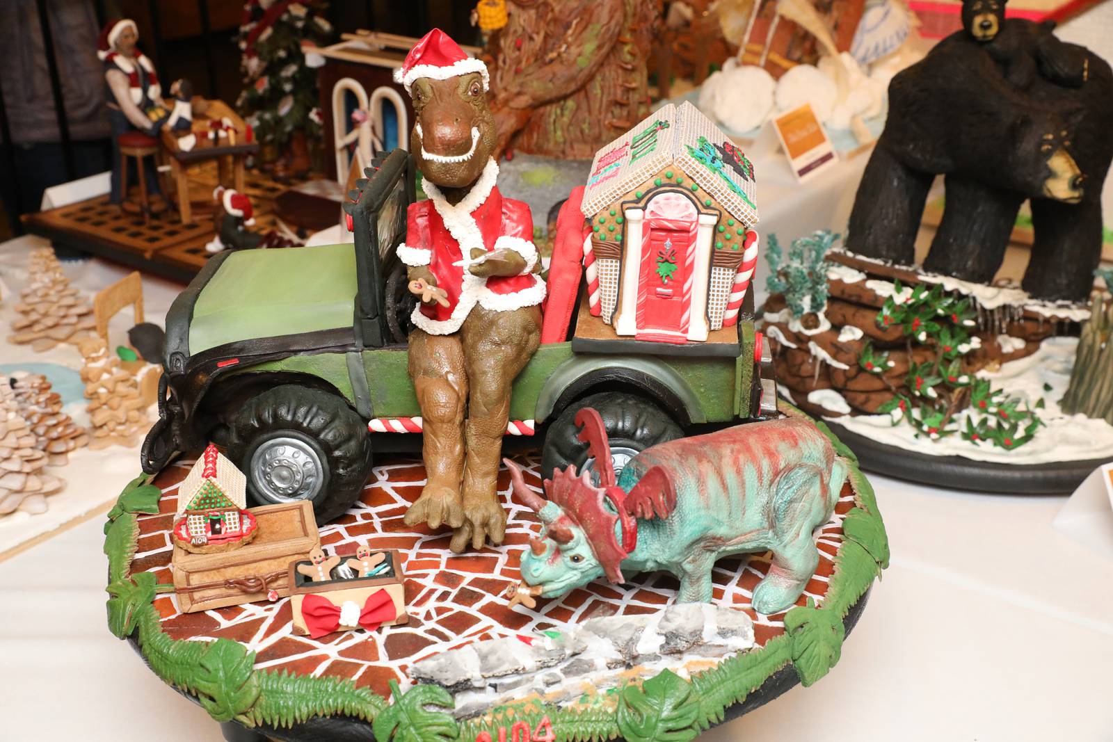 PHOTOS See National Gingerbread House Competition winner at Grove Park