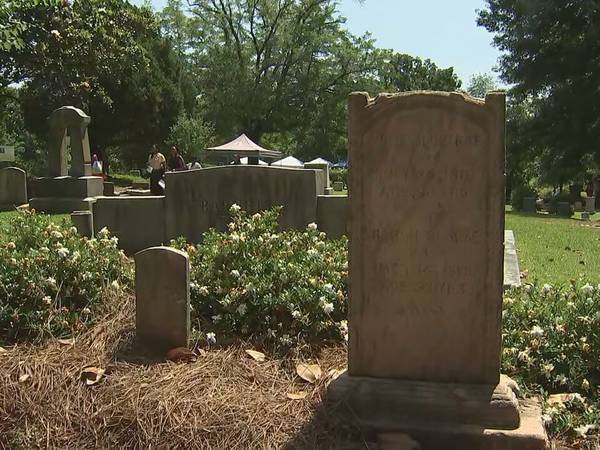 Restoration of more than 12,000 graves of prominent Black figures unveiled at Oakland Cemetery