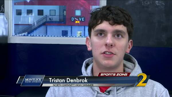 North Gwinnett, Swim Atlanta's Tristan DenBrok: Montick Injury Attorneys Athlete of the Week