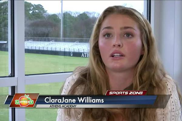 Athens Academy's ClaraJane Williams: Georgia Lottery Scholar Athlete