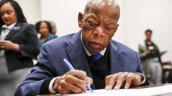 ‘We’re moving into a new era’: People pleased about building new statue to honor John Lewis