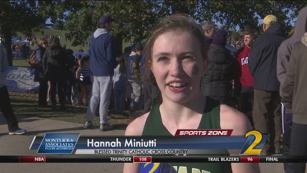 Blessed Trinity's Hannah Miniutti: Montlick & Associates Athlete of the Week