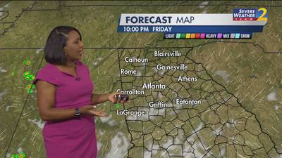 Hot weekend ahead, some passing showers to come