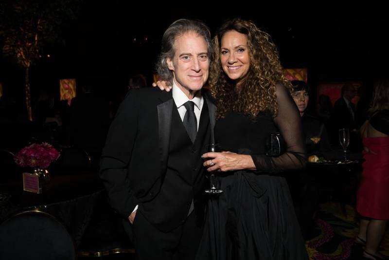 LOS ANGELES, CA - SEPTEMBER 17:  Richard Lewis (L) and Joyce Lapinsky attend HBO's Post Emmy Awards Reception at the Plaza at the Pacific Design Center on September 17, 2018 in Los Angeles, California.  (Photo by Emma McIntyre/Getty Images)