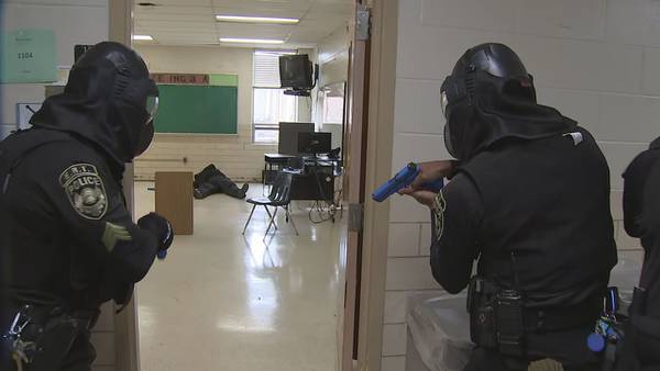 DeKalb County school police undergoing active shooter training after rise in gun violence