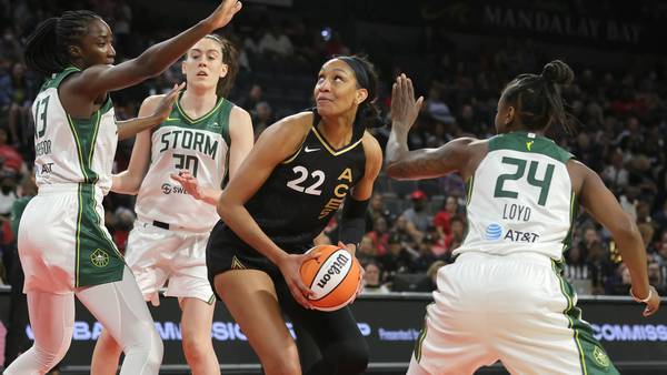 WNBA playoff race 2022 tracker: A'ja Wilson's Aces defeat Breanna Stewart's Storm to keep pace with No. 1 Sky