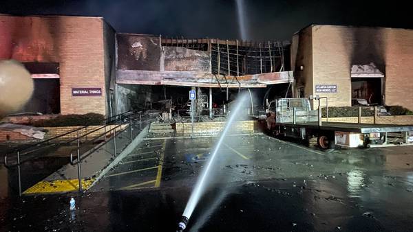 City of South Fulton warehouse destroyed after catching fire