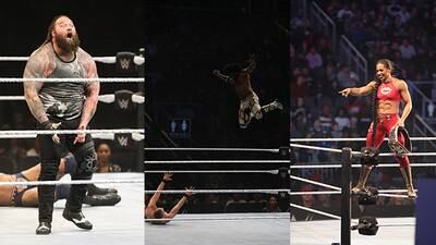 PHOTOS: WWE brings Bray Wyatt, Seth Rollins, Bianca Belair, Usos to Atlanta
