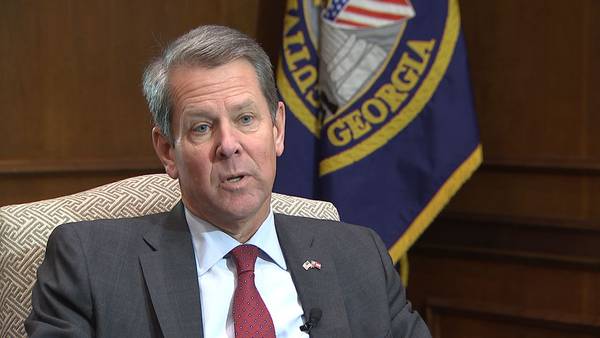 Gov. Kemp speaks 1-on-1 with Channel 2 about rising COVID-19 numbers, criticism over election
