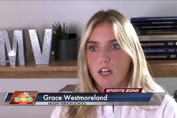 Mt. Vernon's Grace Westmoreland: Georgia Lottery Scholar Athlete