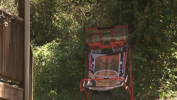 10-year-old boy shot while playing basketball outside his home