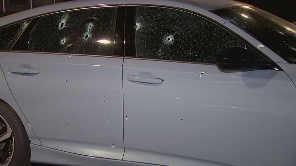 Woman’s car hit with 32 bullets in shooting at Atlanta restaurant