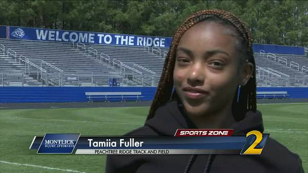 Peachtree Ridge's Tamiia Fuller: Montlick Injury Attorney's Athlete of the Week