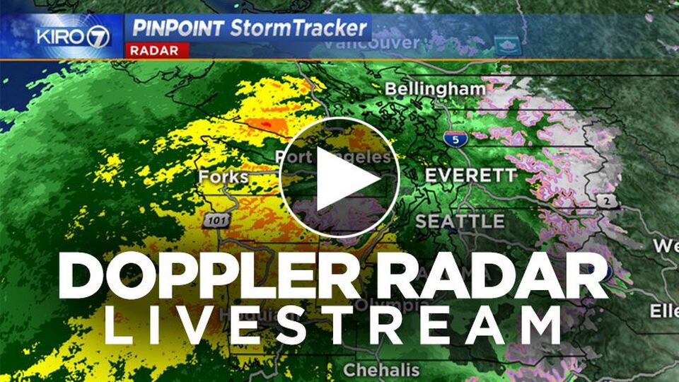 Satellite Radar Weather Maps Kiro 7 Pinpoint Stormtracker Radar – Kiro 7 News Seattle