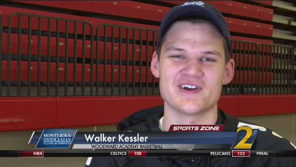 Woodward Academy's Walker Kessler: Montlick & Associates Athlete of the Week