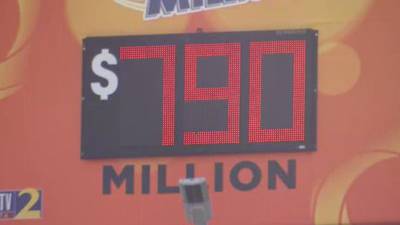 It keeps growing: Mega Millions jackpot jumps to $790 million