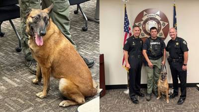 ‘Loyal and dedicated’ Cherokee County K-9 officer retires