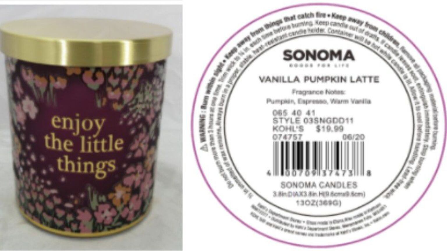 Kohls candles deals