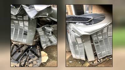 Hit-and-run crash causes $15K in damage, destroys air conditioning units at Gwinnett Co. church