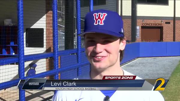 Walton's Levi Clark: Montlick Injury Attorneys Athlete of the Week