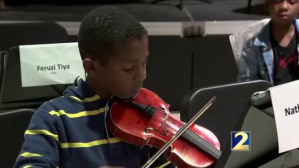 Atlanta's youth is learning about opportunities through music at the Atlanta Music Project