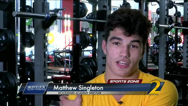 Woodward Academy's Matthew Singleton: Montlick Injury Attorneys Athlete of the Week