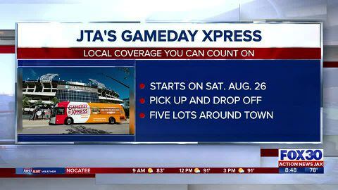 JAGS GAME DAY SHUTTLE BUS FROM ST. AUGUSTINE & ST. JOHNS TOWN