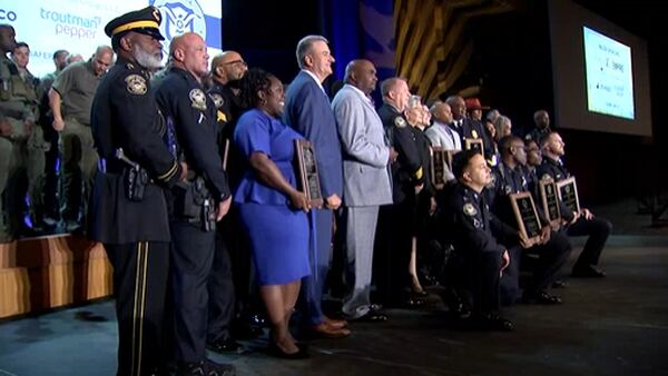 Atlanta police officer who revived lifeless 4-month-old baby given award for heroism