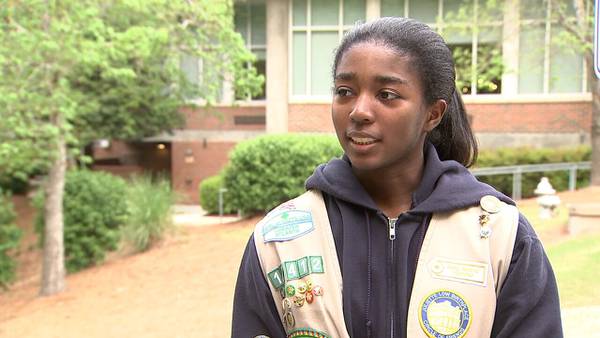 Metro Atlanta Girl Scout receives accolades from Georgia Legislature and U.S. Congress