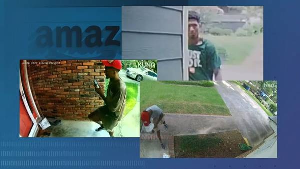 East Point police asking for public’s help in catching porch pirate