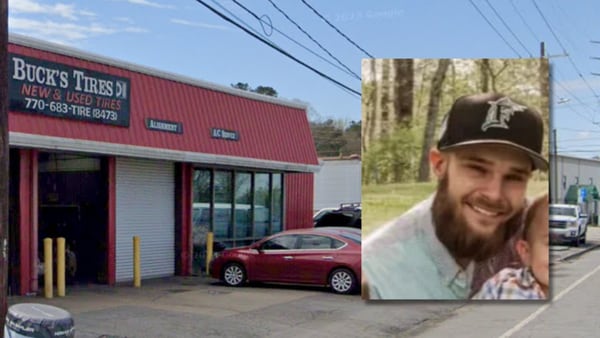 Man dies after being pinned by RV at Coweta tire shop, officials say