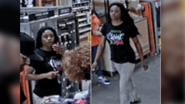 Police searching for woman they say pulled out a machete at metro Atlanta Home Depot