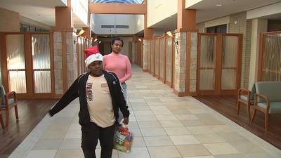 Rockdale County mother and son bring a little Christmas cheer to the NICU