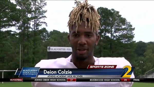 Athens Academy's Deion Colzie: Montlick & Associates Athlete of the Week