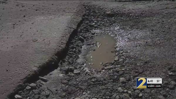 Damaged roads left unfixed in Forsyth neighborhood for 7 weeks, neighbors say