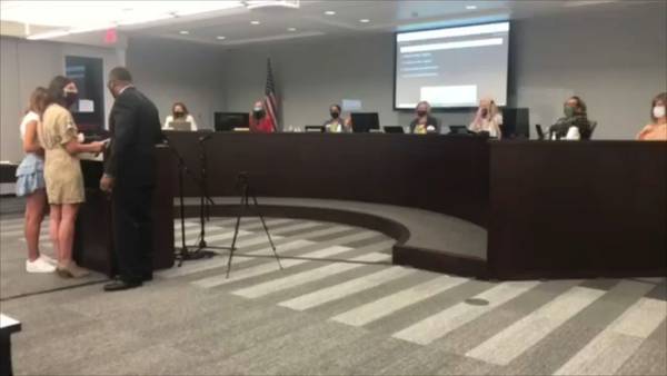 Fulton County school board meeting gets heated over masks, diversity in textbooks